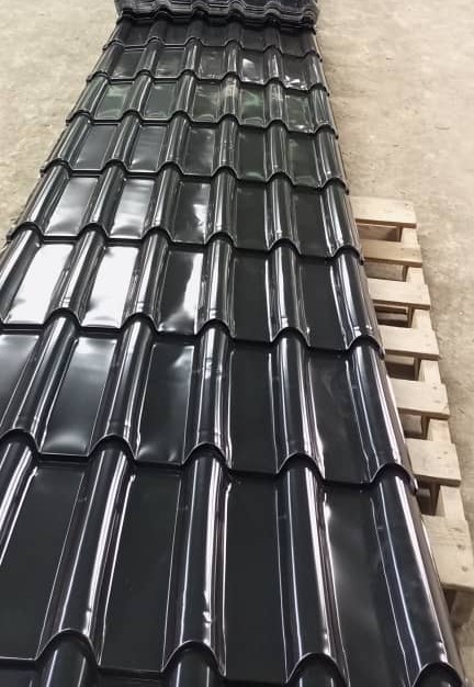 Tôles tuiles  noir